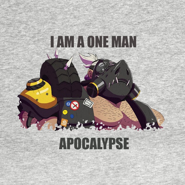 Roadhog the one man apocalypse by ahmedelsiddig